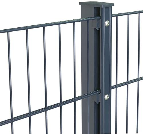Doppelstabmattenzaun Referenz DOPPELSTABMATTEN-BMZ-0015 – robuste Zaunanlage